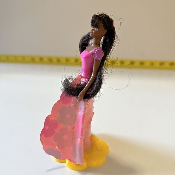RARE Barbie Beauty Blossom Vintage Mattel Barbie African American Happy Meal Toy - Picture 2 of 3